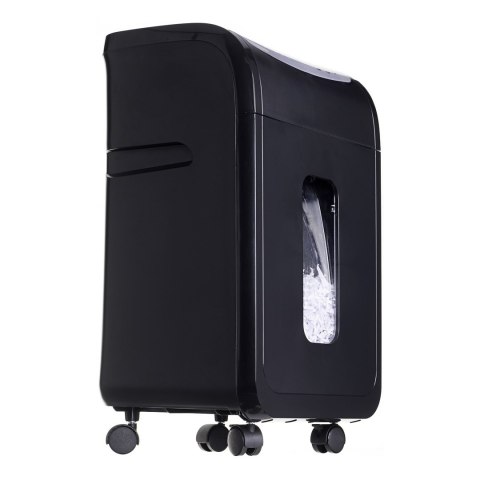 Niszczarka Activejet ASH-2502C, P-4, 28 l, ścinki 4x40 mm, 25 kartek, czarna