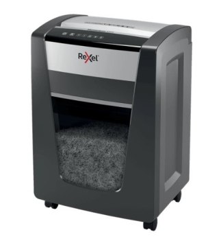 Rexel Niszczarka Momentum M515, P-5, 30L, 15 kartek, tnie na ścinki 2 x 15 mm, czarna