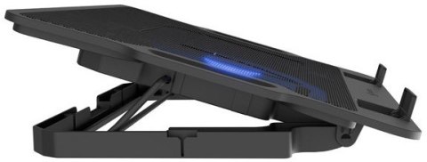 NATEC PODSTAWKA CHŁODZĄCA DIPPER 2 12.1-17.3'' Z WENTYLATOREM, PODŚWIETLENIE, USB