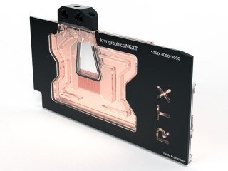 Aqua computer kryographics NEXT RTX 3080 / 3090 Strix GPU Wasserkühler - Kupfer + Acryl