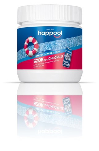 Acrylmed 0,4kg Extra chlor Granulat do zwalczania glonów grzybów i bakterii w basenach - chlorowanie