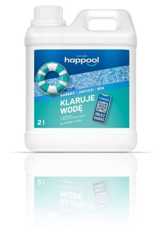 Acrylmed 2l Alkasol Flok płyn do klarowania wody i koagulacji zanieczyszczeń w basenie