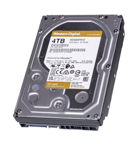 Dysk serwerowy HDD WD Gold DC HA750 WD4004FRYZ (4 TB; 3.5"; SATA)