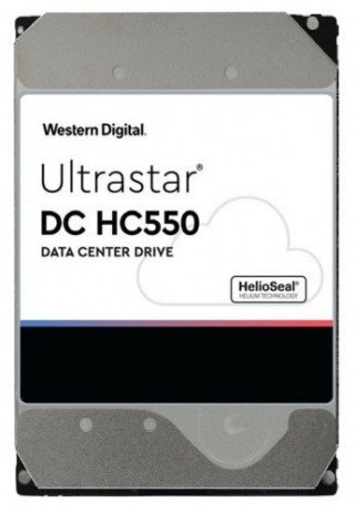 Dysk serwerowy HDD Western Digital Ultrastar DC HC550 WUH721816ALE6L4 (16 TB; 3.5"; SATA)