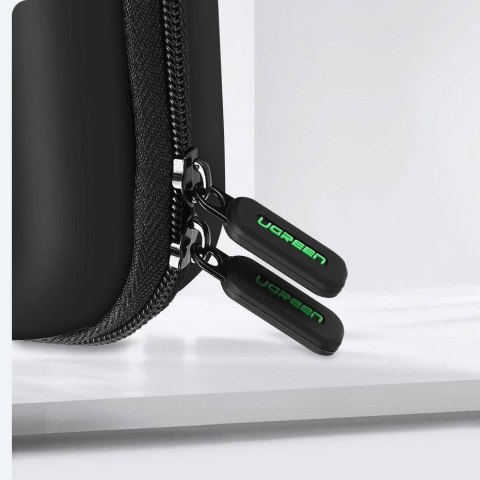 Ugreen Etui na dysk twardy HDD i akcesoria (16,5 x 9,5 x 4,5 cm; czarny)