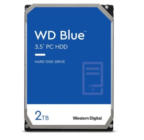 Dysk HDD WD Blue WD20EARZ (2 TB ; 3.5"; 64 MB; 5400 obr/min)