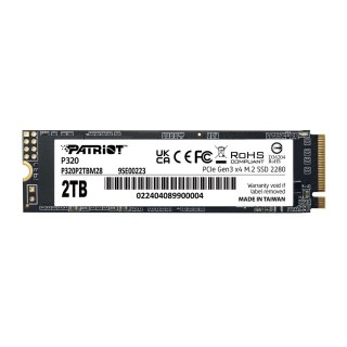 Patriot Viper SSD P320 M.2 PCI-Ex4 NVMe 2TB 3GB/s