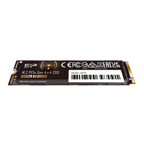 SSD Silicon Power US75 1TB M.2 Gen4 NVMe 7000/6000 MB/s (SP01KGBP44US7505)