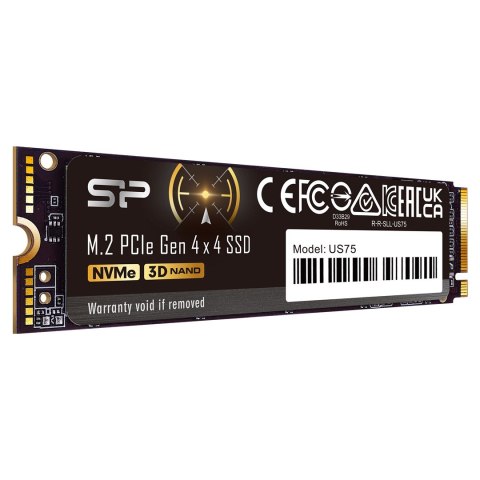 SSD Silicon Power US75 1TB M.2 Gen4 NVMe 7000/6000 MB/s (SP01KGBP44US7505)