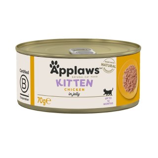 APPLAWS Natural Cat Food Kitten Kurczak - mokra karma dla kota - 70g