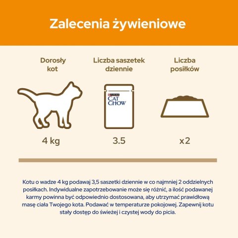 PURINA Cat Chow Kurczak, cukinia - mokra karma dla kota - 10x85 g