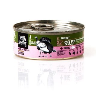 3Coty TURKEY with Chlorella Weight Control for Sterilised and Overweight cats 80g