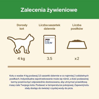 Purina Cat Chow Sterilised z kurczakiem i bakłażanem w sosie - mokra karma dla kota - 85 g