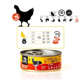 3Coty CHICKEN + KRILL for Kittens 80g