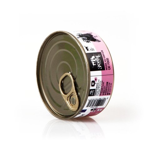 3Coty TURKEY for Adult cats 80g