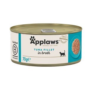APPLAWS Natural Cat Food Filety z tuńczyka - mokra karma dla kota - 70g