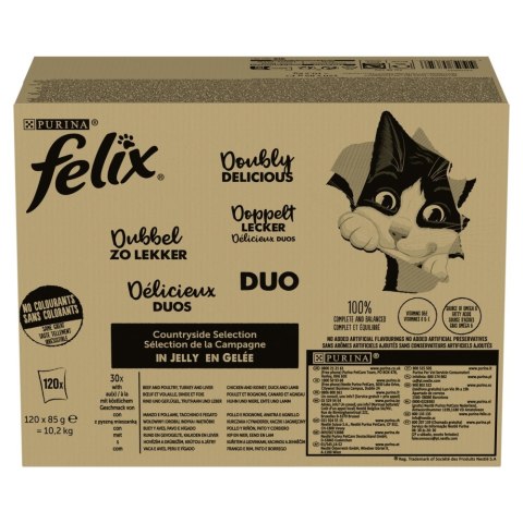PURINA FELIX FANTASTIC DUO Mix 120x85g
