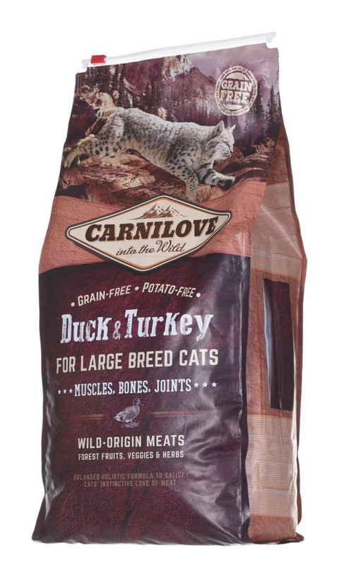 CARNILOVE CAT DUCK&TURKEY FOR LARGE BREED 6KG