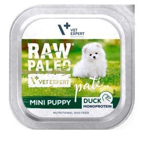 VetExpert Raw Paleo DUCK Pate Mini Puppy 150g