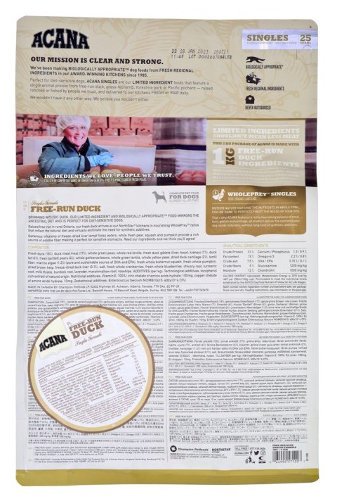 ACANA Free-Run duck dog 2kg
