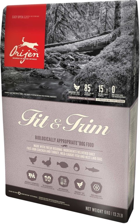 ORIJEN Fit & Trim 11,4kg (WYPRZEDAŻ)