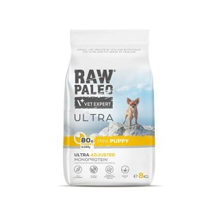 VetExpert Raw Paleo Ultra Indyk Mini Puppy 8kg (WYPRZEDAŻ)