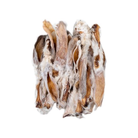 BULT Ucho królika z futrem dla psa 20szt