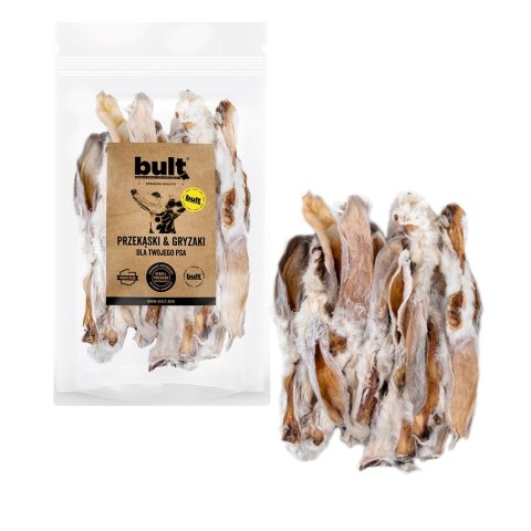 BULT Ucho królika z futrem dla psa 20szt