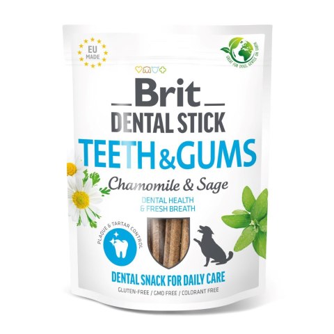 Brit Dental Stick Teeth & Gums Cahmomile 251g