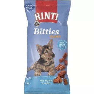Rinti Bitties Puppy przysmak kurczak wołowina 75g