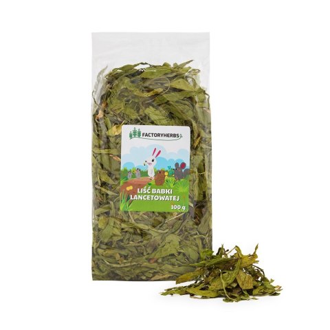 FACTORYHERBS Liść babki lancetowatej 100g