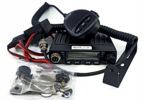 CB Radio LUITON LT-198 Mini ASQ 12V/24V z wtykiem do zapalniczki AM FM