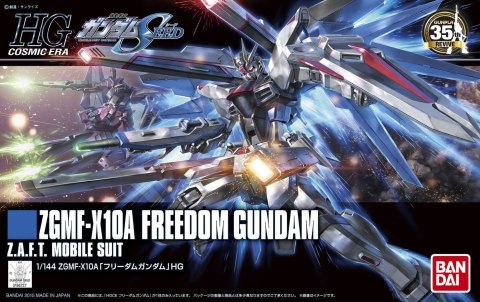Figurka kolekcjonerska Bandai HGCE 1/144 ZGMF-X10A FREEDOM GUNDAM