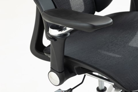 Activejet Fotel biurowy Ergonomiczny YK848 czarny