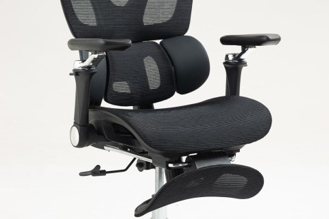 Activejet Fotel biurowy Ergonomiczny YK848 czarny