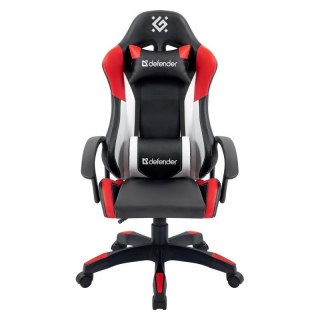 DEFENDER FOTEL CRATER CZERWONO-CZARNY GAMING