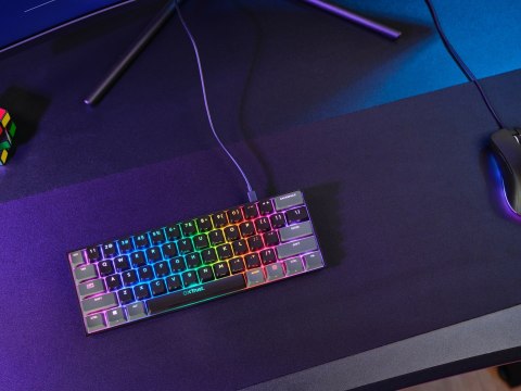 Klawiatura gamingowa TRUST GXT867 Acira Black