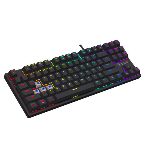 SAVIO KLAWIATURA MECHANICZNA RGB OUTEMU BLUE TEMPEST X2
