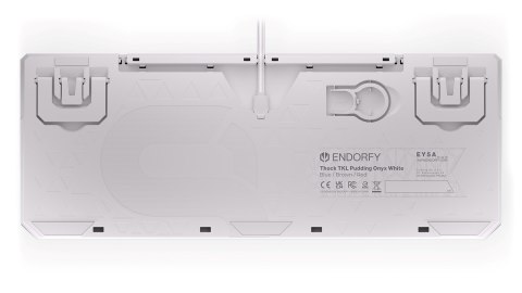 Klawiatura gamingowa ENDORFY Thock TKL Pudding Onyx White Blue RGB