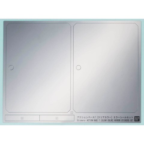 ACTION BASE 7 CLEAR COLOR [MIRROR STICKERS SET]