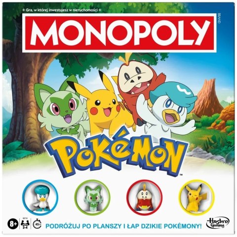 Gra planszowa Hasbro Monopoly Pokémon (edycja polska )
