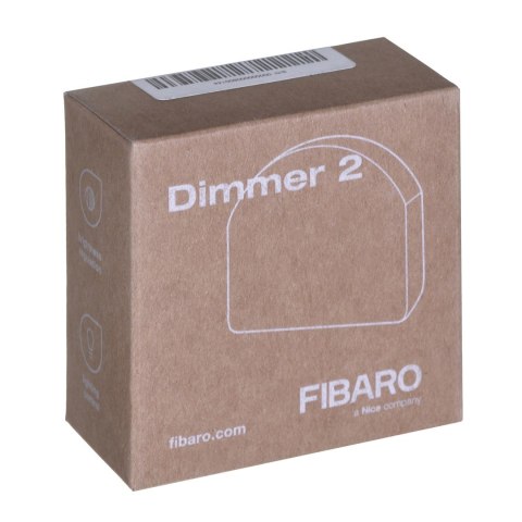 FIBARO Ściemniacz oświetlenia Dimmer 2 FGD-212 ZW5 Z-Wave