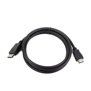Kabel GEMBIRD CC-DP-HDMI-5M (HDMI M - DisplayPort M; 5m; kolor czarny)