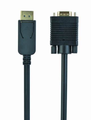 Kabel GEMBIRD CCP-DPM-VGAM-6 (D-Sub (VGA) M - DisplayPort M; 1,8m; kolor czarny)