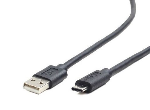 Kabel GEMBIRD CCP-USB2-AMCM-1M (USB 2.0 M - USB typu C M; 1m; kolor czarny)