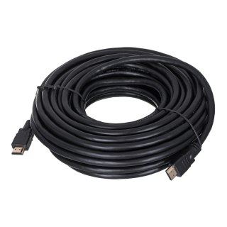 Kabel Lanberg CA-HDMI-10CC-0150-BK (HDMI M - HDMI M; 15m; kolor czarny)