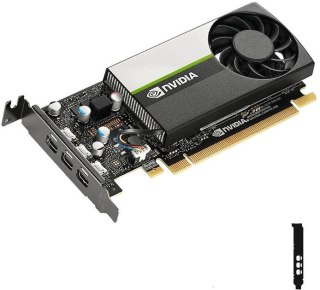 Karta graficzna Nvidia T400 4GB, GDDR6, 3x mini DisplayPort, 30W,PCI Gen3 x16, FH ATX bracket (WYPRZEDAŻ)