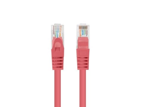 PATCHCORD KAT.6 FTP 1M CZERWONY FLUKE PASSED LANBERG 10-PACK