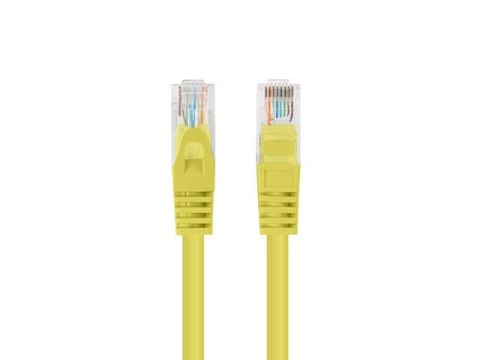 PATCHCORD KAT.6 UTP 1M ŻÓŁTY FLUKE PASSED LANBERG 10-PACK