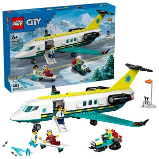 LEGO CITY 60465 BIG VEHICLES EMERGENCY AIR AMBULANCE AIRPLANE